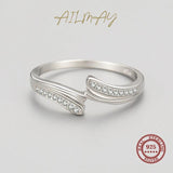 Guardian Wings Ring 925 Sterling Silver Clear Zircon for Women