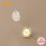 TrustDavis 925 Sterling Silver Dreams Come True Charm Pendant