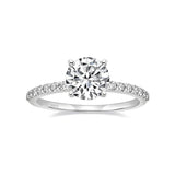 925 Silver Sparkling CZ Zircon Rings for Women Wedding