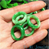 Burmese Jade Boutique Green Ring for Men and Women