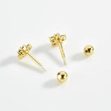 925 Silver Star Stud Earring Green 10 Piercing Pendientes Wedding Jewelry