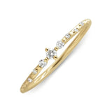925 Silver Zircon Wedding Ring 18K Engagement Anillos Plata