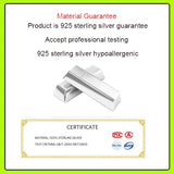 S925 Sterling Silver Flowers Red Rope Clover Bracelet For Women