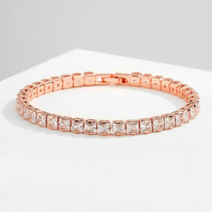 5mm Moissanite Tennis Bracelet 925 Silver D VVS1 Lab Diamond