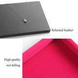 PU Frame Jewelry Shop Selection Tray Organizer