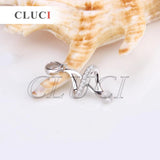 925 Silver Twist Pearl Pendant Mounting