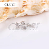925 Silver Twist Pearl Pendant Mounting