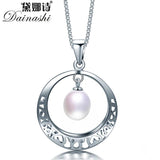 925 Sterling Silver Necklace Freshwater Pearl Pendant