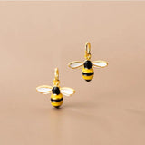 925 Sterling Silver Bee Dangle Charm Bracelets Necklace Silver Pendants