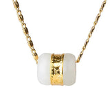 Chinese Jade Good Luck Pendant Necklace DIY Accessories