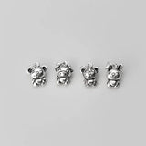 TrustDavis 925 Sterling Silver Zodiac Charm Pendant DIY Jewelry