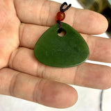 Natural Nephrite Jade Necklace Pendant For Women Men