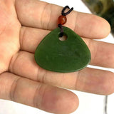 Natural Nephrite Jade Necklace Pendant For Women Men