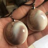 Oval Shell Pendant for Women - Fine Jewelry