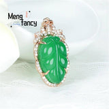 Chalcedony Ruyi Abacus 925 Silver Pendant Charms Jade Fine Jewelry