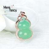 Chalcedony Ruyi Abacus 925 Silver Pendant Charms Jade Fine Jewelry