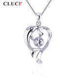 Dolphin Sterling Silver Charm Pendant SP341SB