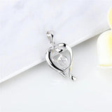 Dolphin Sterling Silver Charm Pendant SP341SB