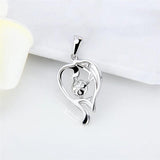 Dolphin Sterling Silver Charm Pendant SP341SB