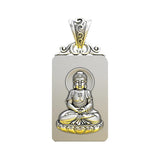 HX Retro Sun Tathagata Pendant Zodiac Life Buddha Necklace
