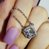 Sterling Silver Necklace & Pendant Set for Women