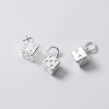925 Sterling Silver Devil's Bones Pendant DIY Jewelry Accessory