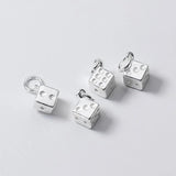 925 Sterling Silver Devil's Bones Pendant DIY Jewelry Accessory