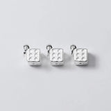 925 Sterling Silver Devil's Bones Pendant DIY Jewelry Accessory