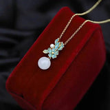 Hotian Jade Pendant S925 Sterling Silver Necklace