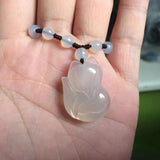 Natural Agate Necklace Pendant Fine Jewelry for Women