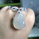 Natural Agate Necklace Pendant Fine Jewelry for Women