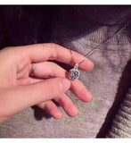 Bright SL1 Diamond Pendant Jewelry S925 Silver Necklace for Women