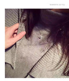 Bright SL1 Diamond Pendant Jewelry S925 Silver Necklace for Women
