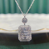 Zircon Filled Wedding Necklace for Women