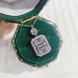 Zircon Filled Wedding Necklace for Women