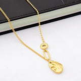 Openwork Starry Stone Necklace Mix And Match Jewelry