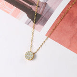 925 Silver CZ Choker Necklace for Women