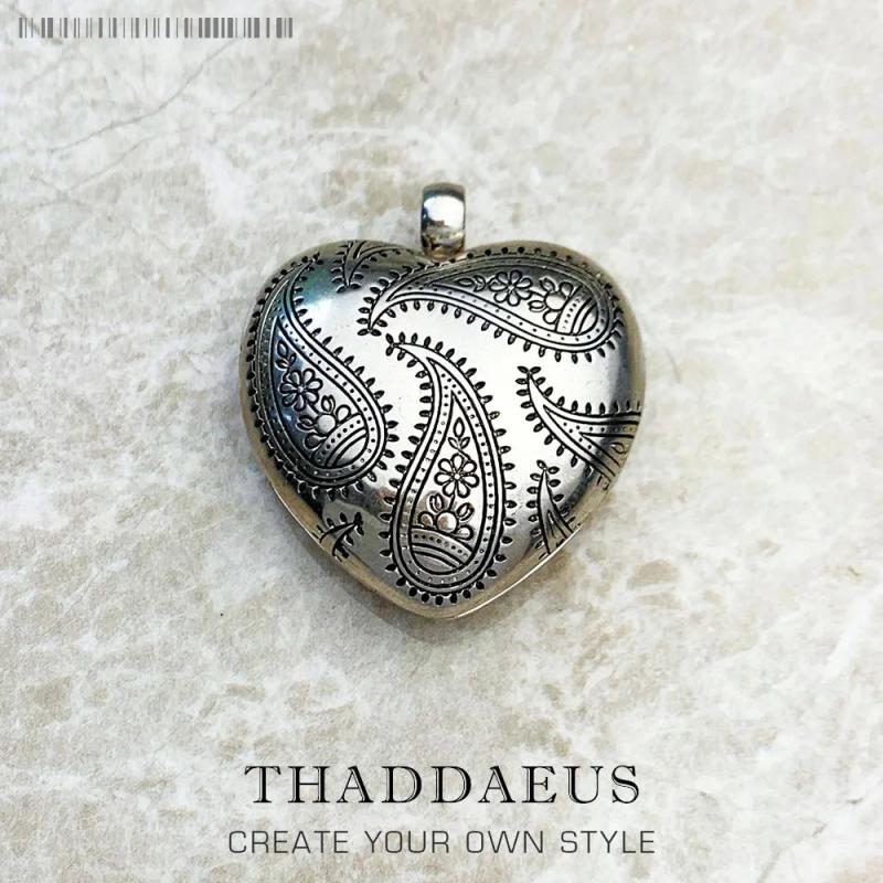 Large Heart Locket 925 Sterling Silver - Romantic Gift