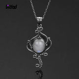 Moonstone Necklace 925 Sterling Silver Jewelry