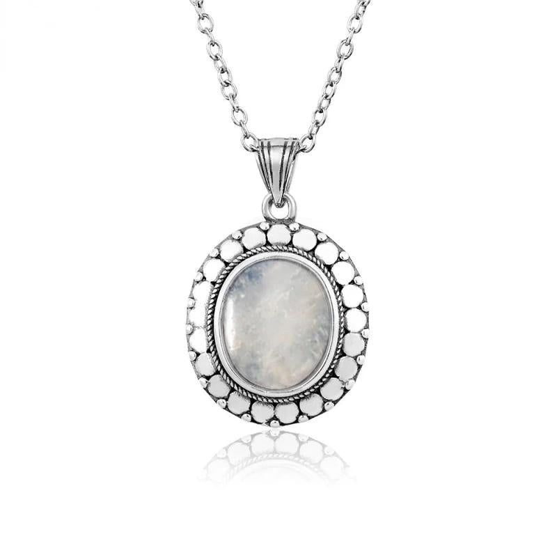 925 Silver Tiger Eye Pendant Necklace for Women