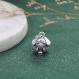 925 Silver Elephant Pendant S925 Solid Thai Silver Pendants for Women Men