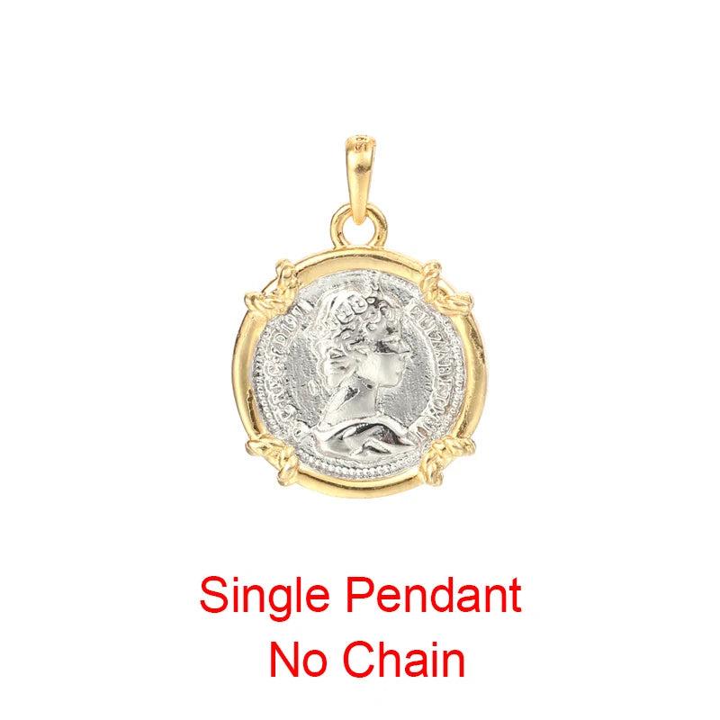 925 Sterling Silver Layered Pendants for Women