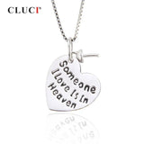 925 Silver Heart Pendant for Commemorating Someone SP287SB