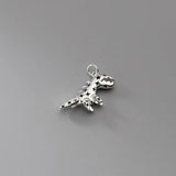 Davis 925 Sterling Silver Dinosaurs Pendant DIY Necklace Bracelet