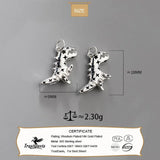 Davis 925 Sterling Silver Dinosaurs Pendant DIY Necklace Bracelet