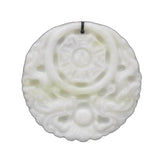 Hand-Carved Lantianyu Stone Dragon Pendant