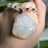 Natural Agate Stone Necklace Pendant
