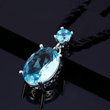 AAAAA Multi-Color Zircon Pendant Necklace
