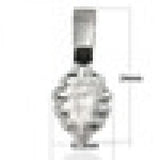 925 Silver Leaf Pad Bail Pendant Necklace Bails DIY Accessory
