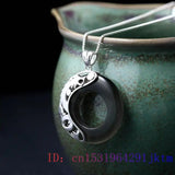 925 Silver Chalcedony Pendant Necklace